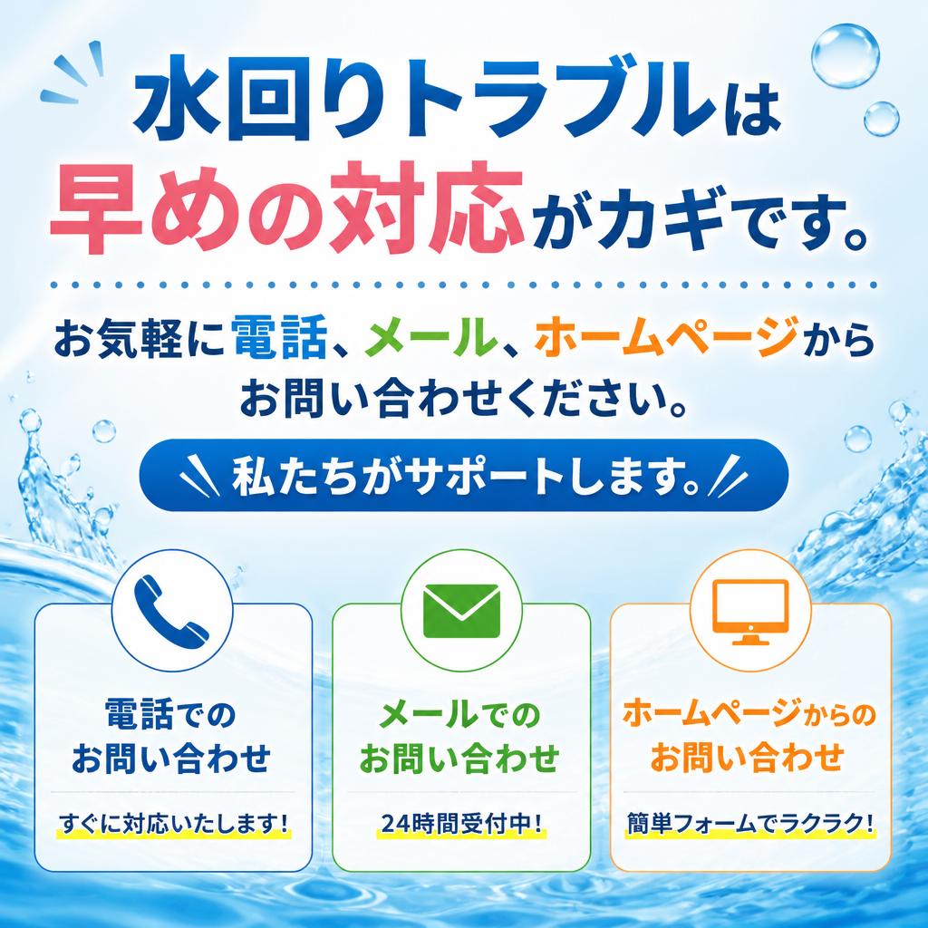 今すぐお問い合わせを！