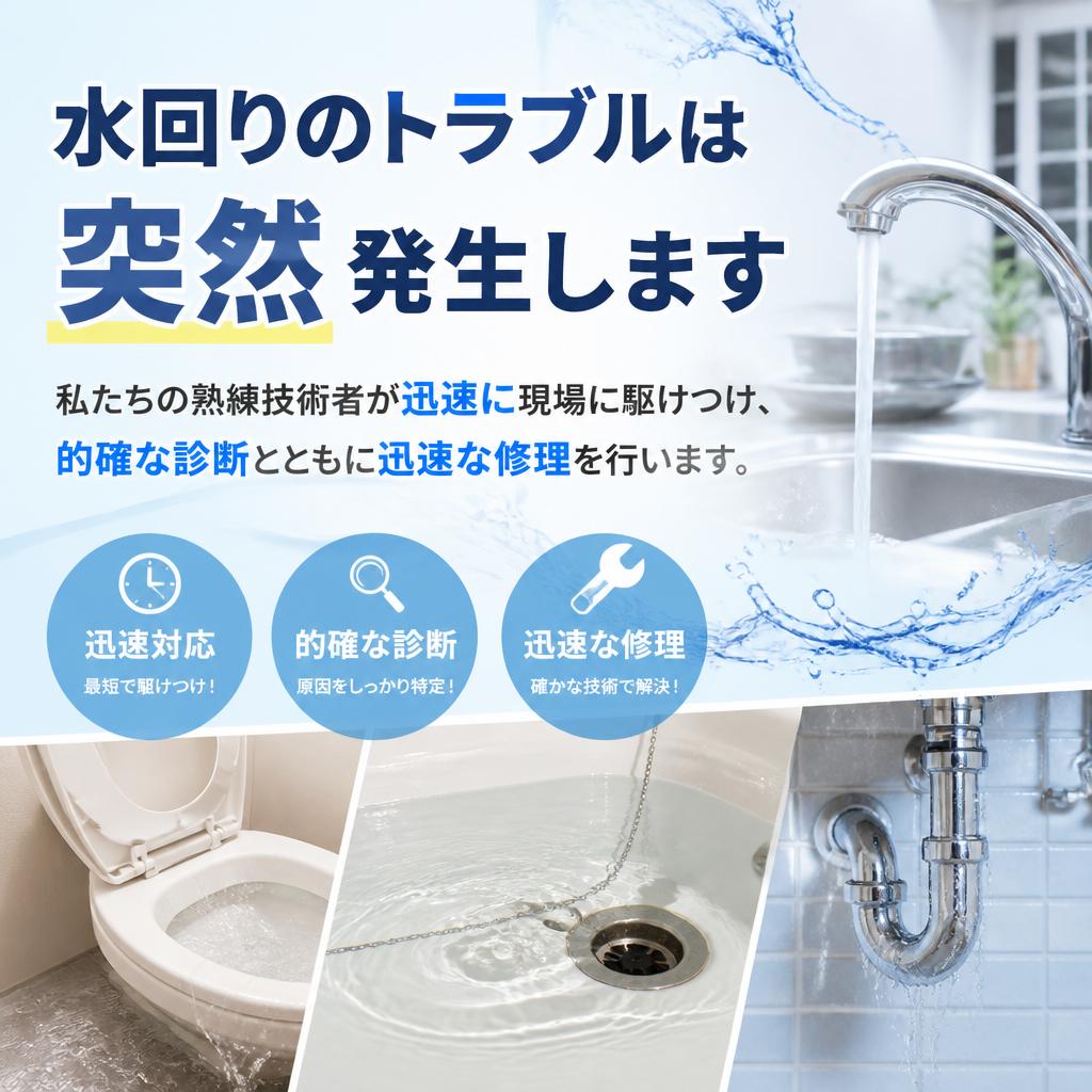 迅速な対応が自慢！トラブル発生から解決まで