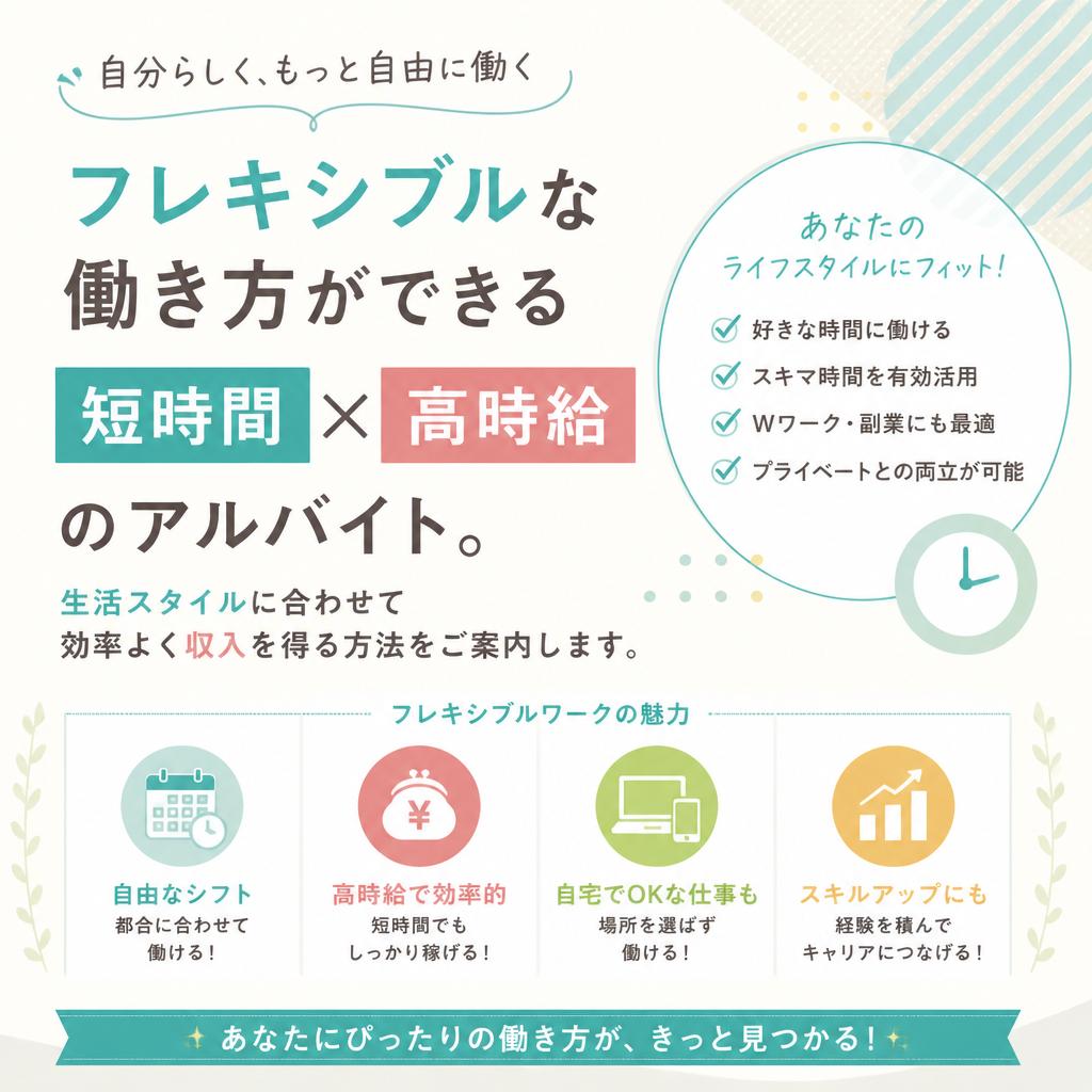 短時間高時給のアルバイト