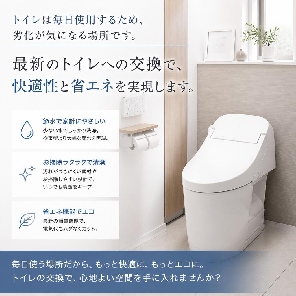 トイレ交換サービス