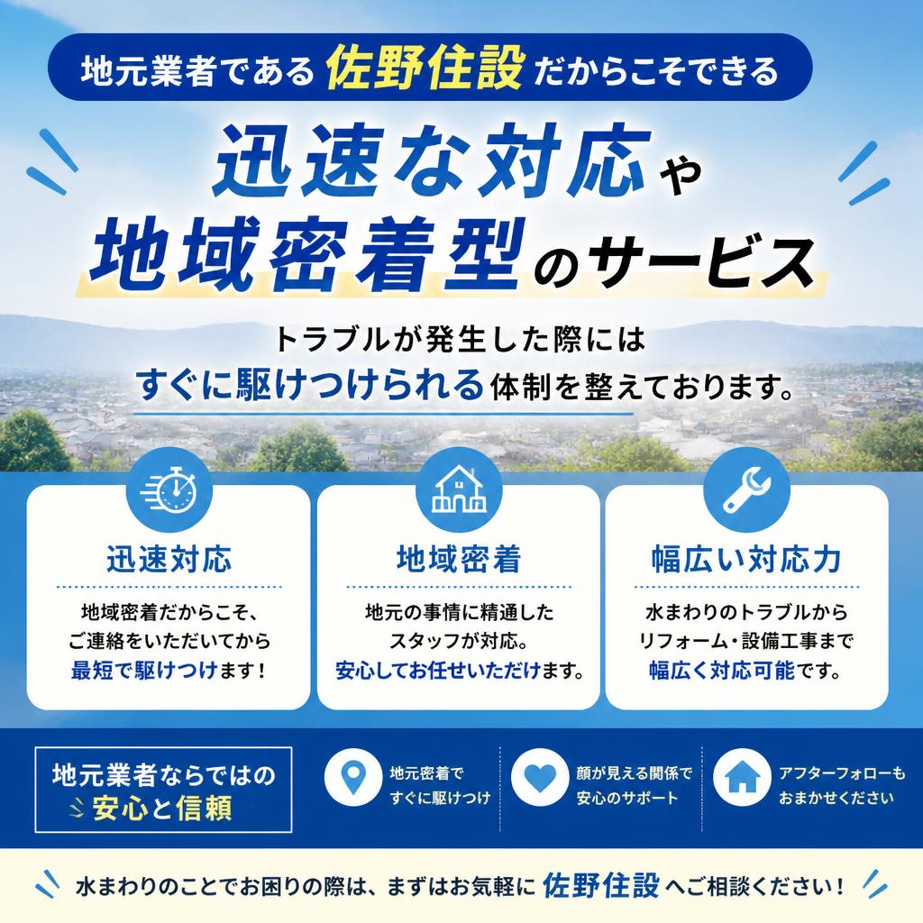 4. 地元業者ならではのメリット