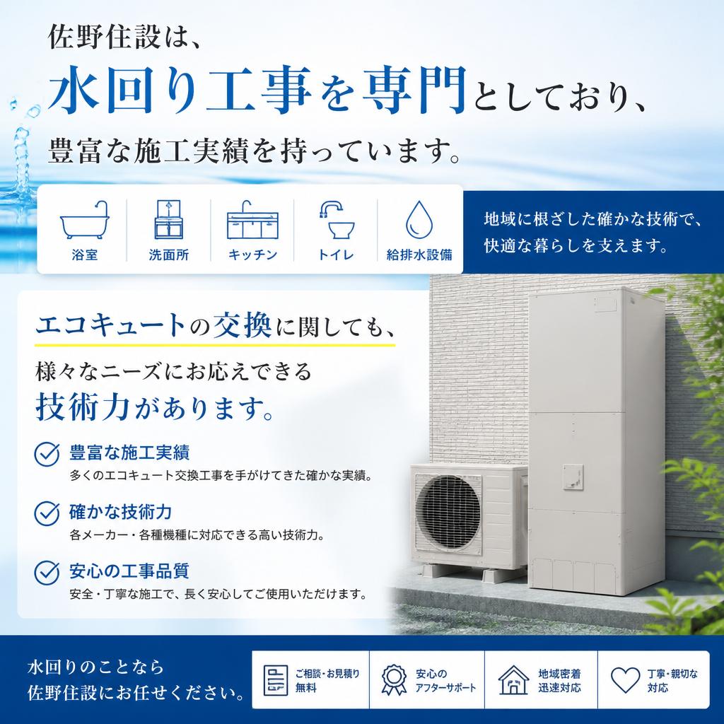 佐野住設の特長