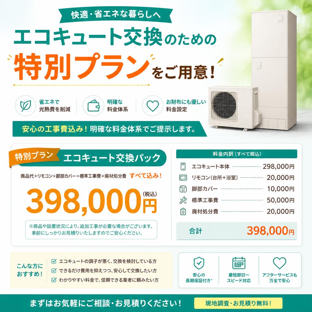 お得なプランについて