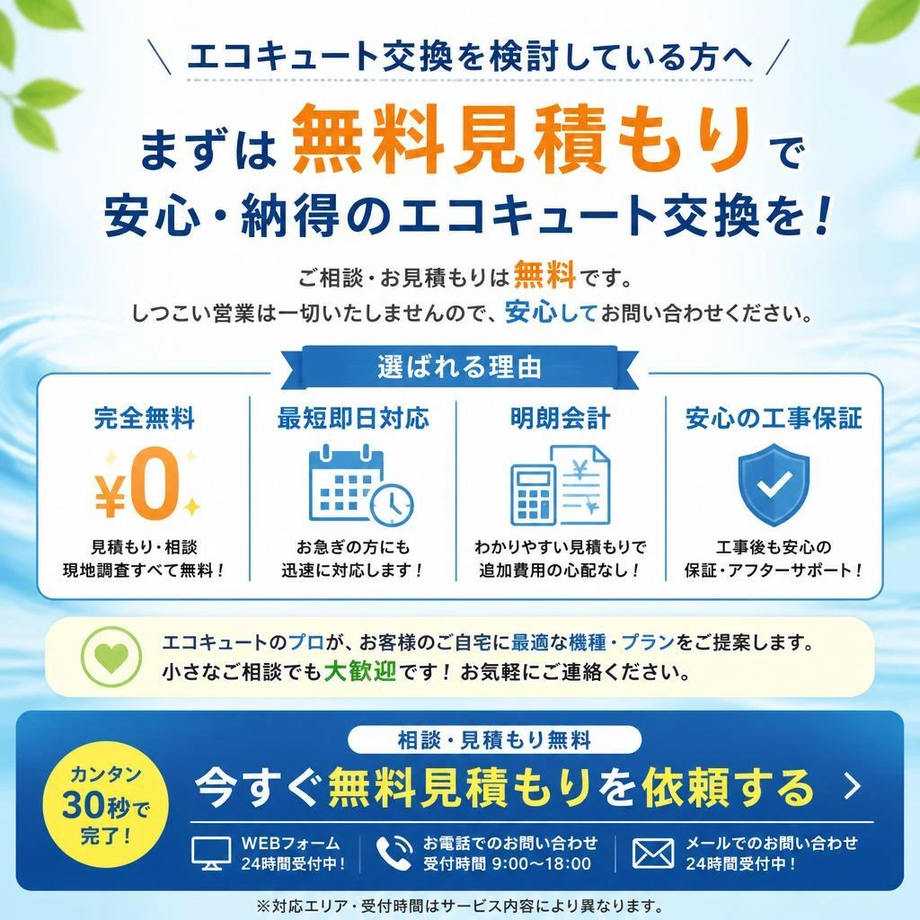 今すぐお問い合わせを！
