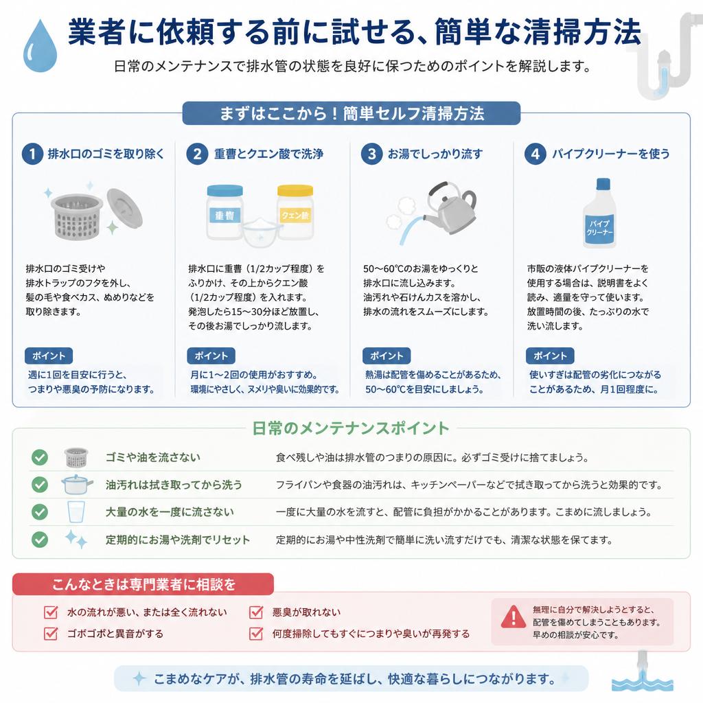 4. 自宅でできる清掃方法