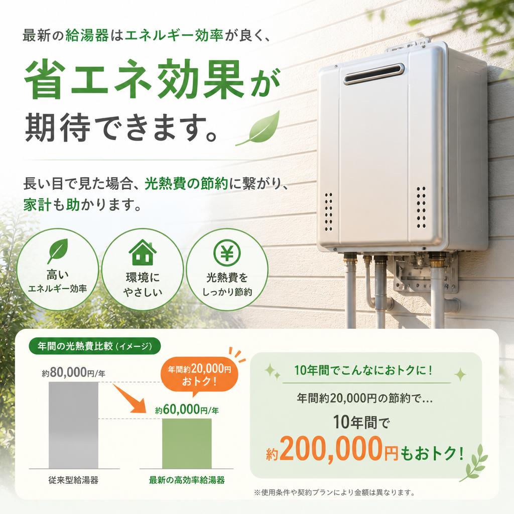 省エネ効果と家計の見直し