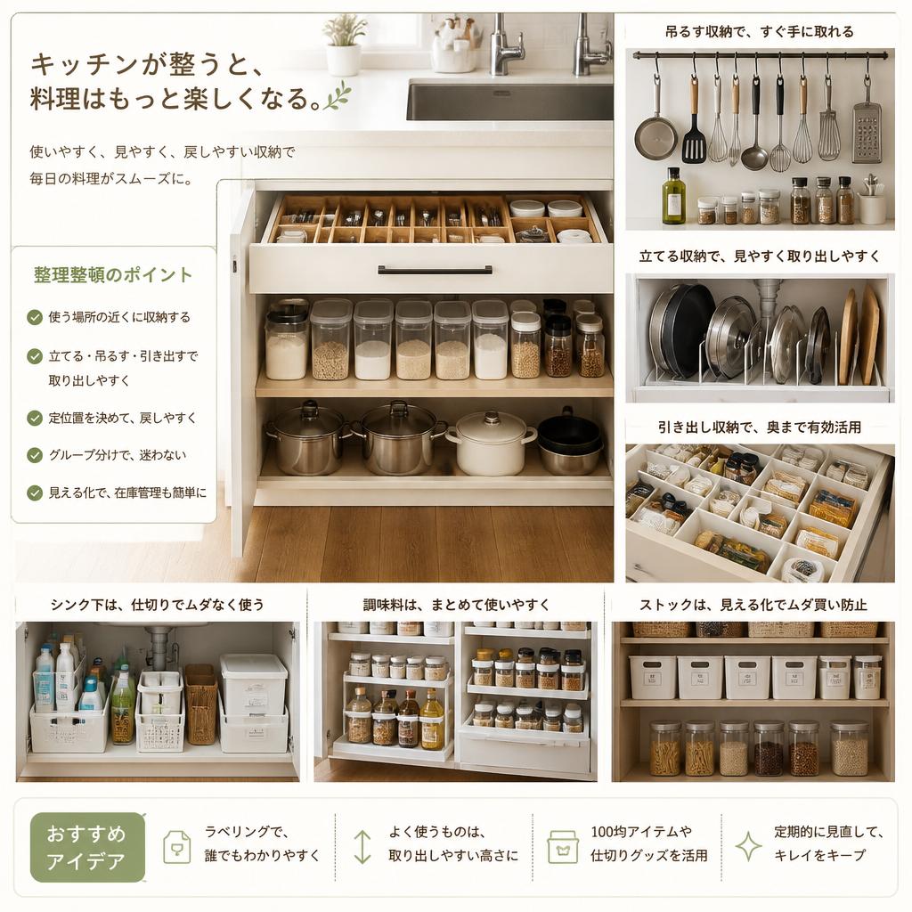 4. キッチン収納の重要性