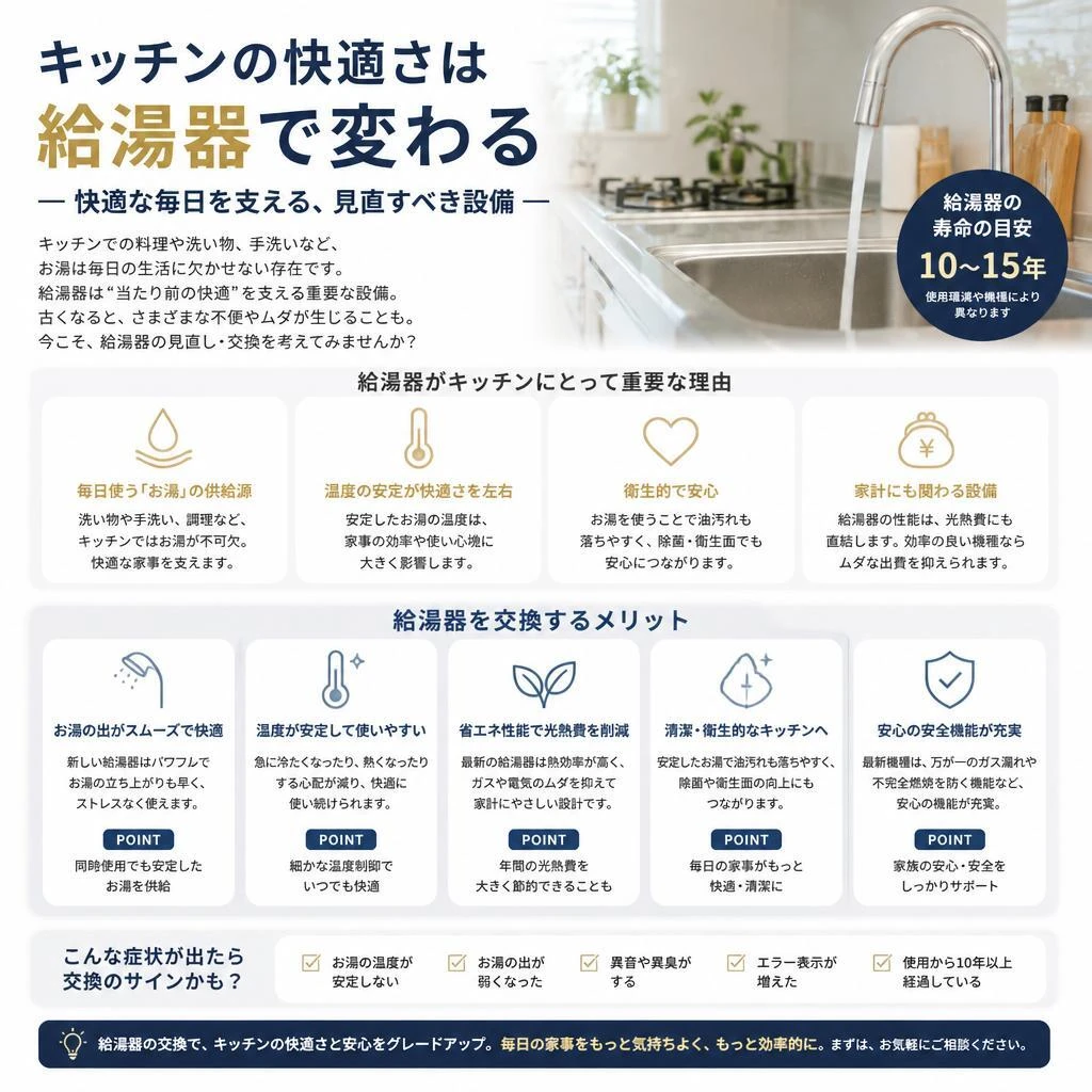 5. 給湯器交換とそのメリット