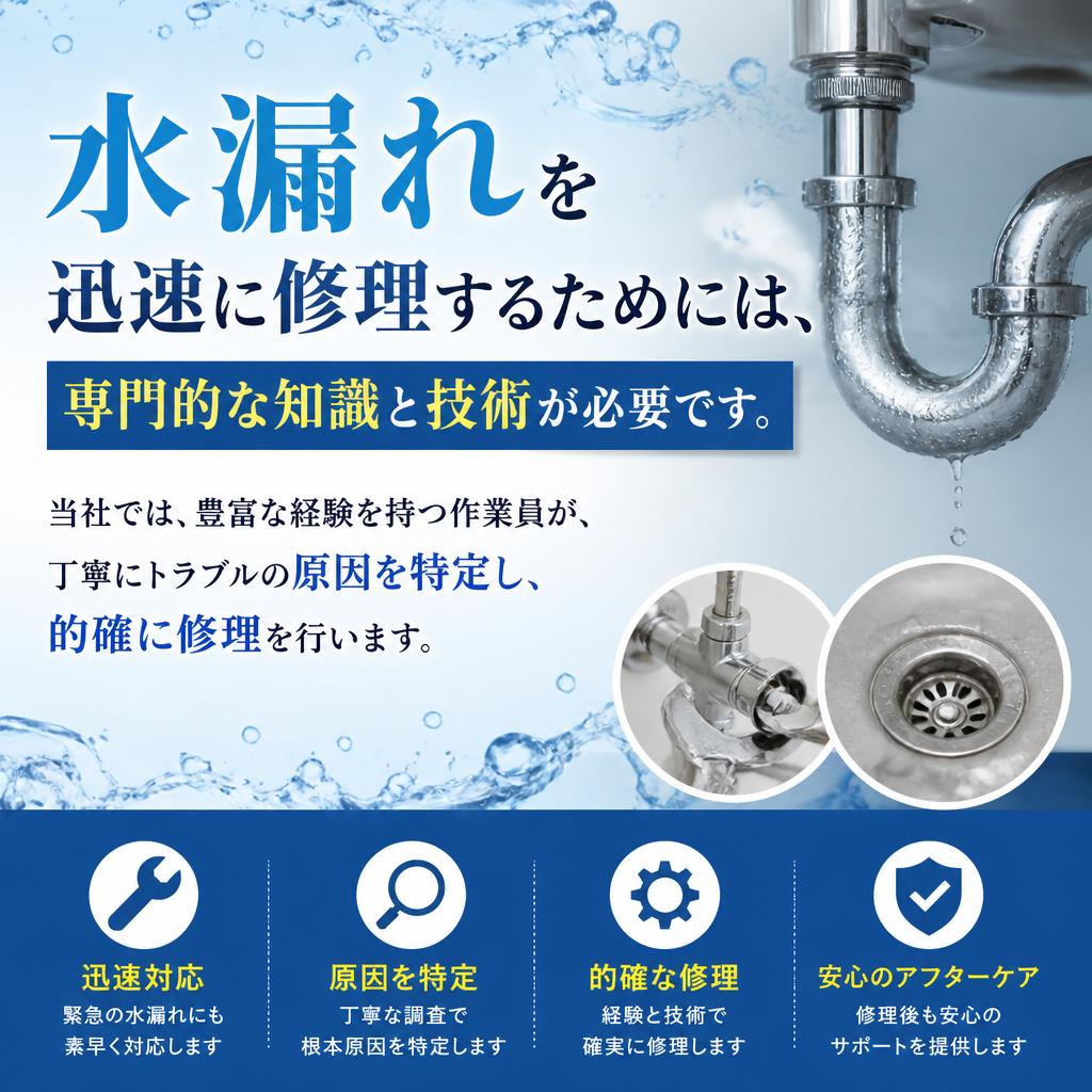 プロによる修理サービス