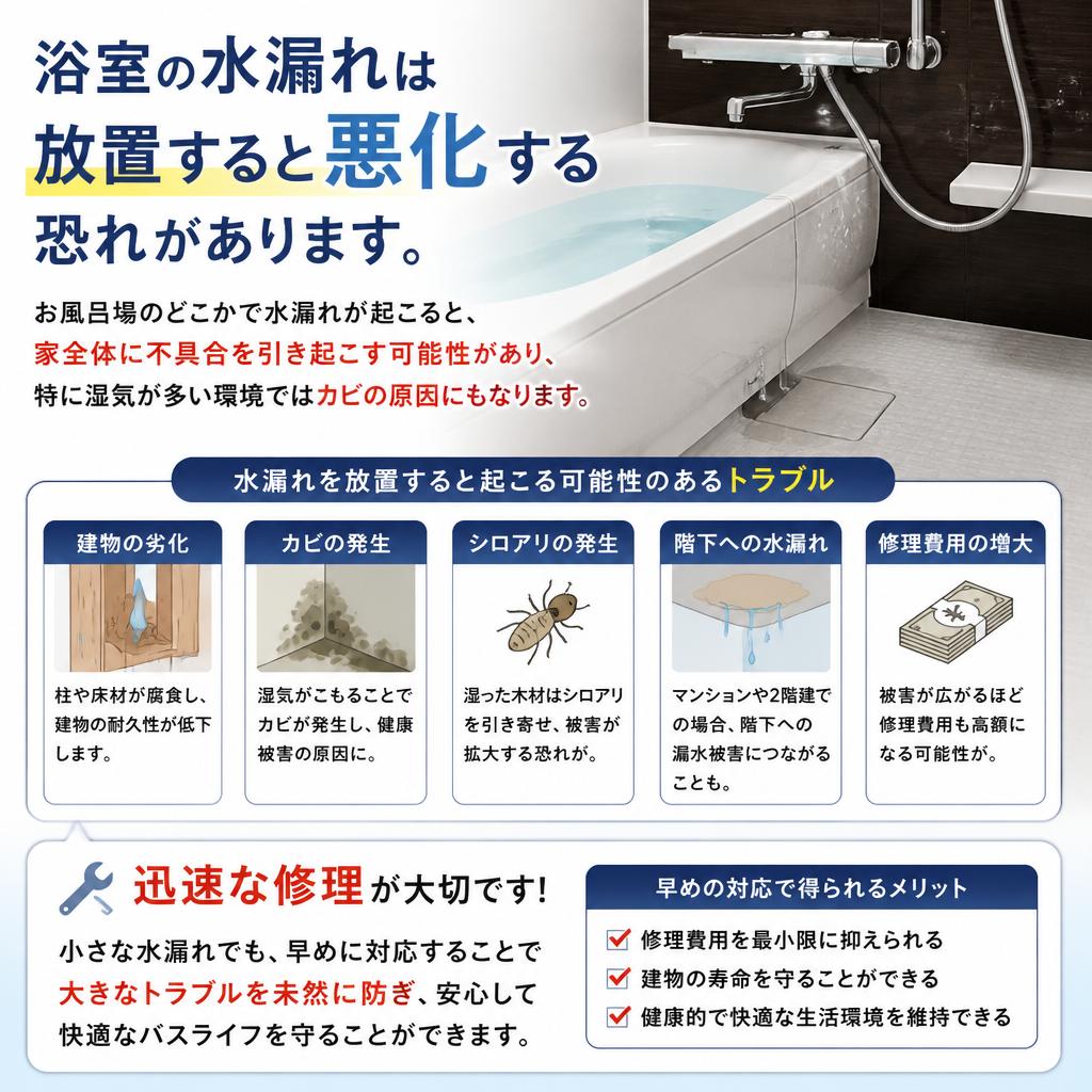 水漏れ修理とその重要性