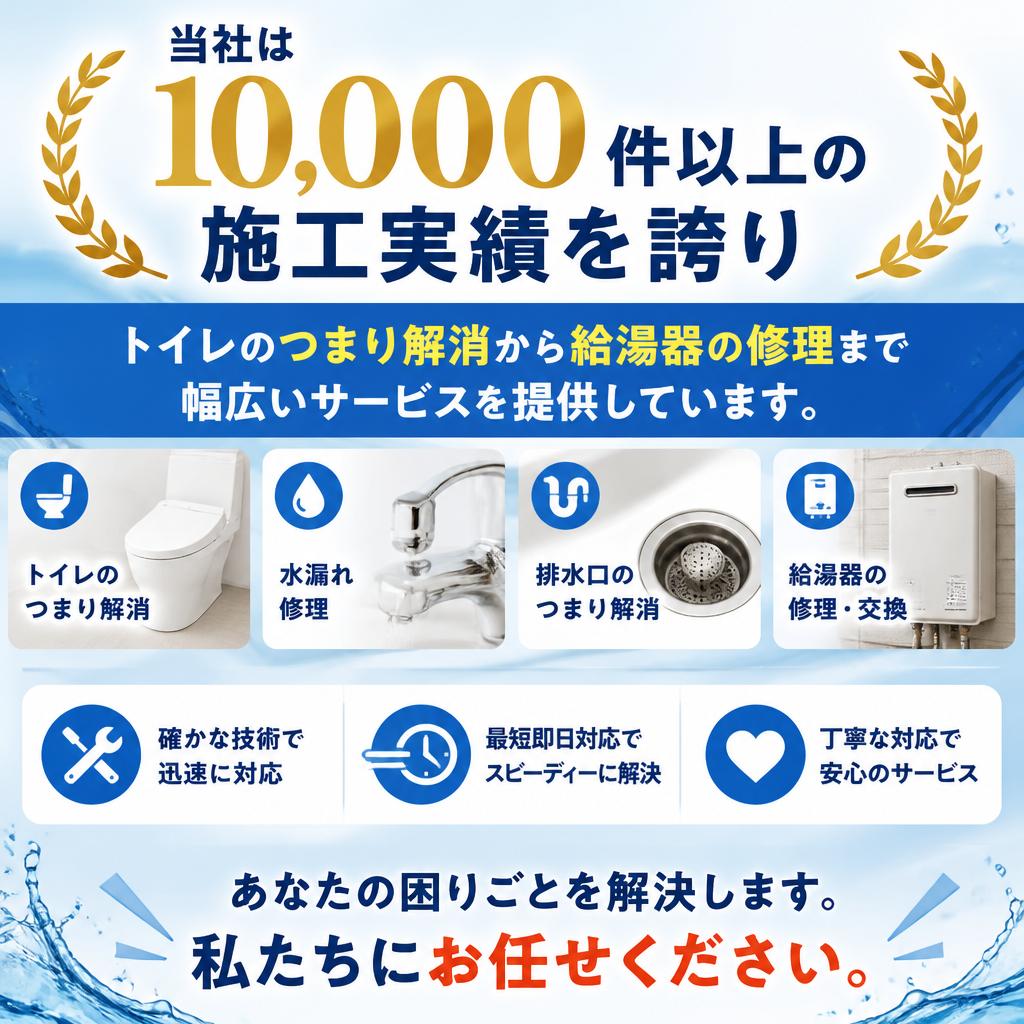 迅速な対応と確かな技術力