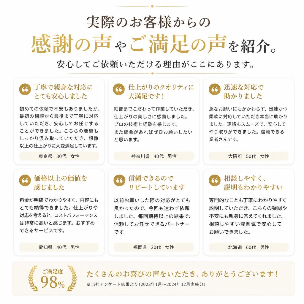 お客様の声