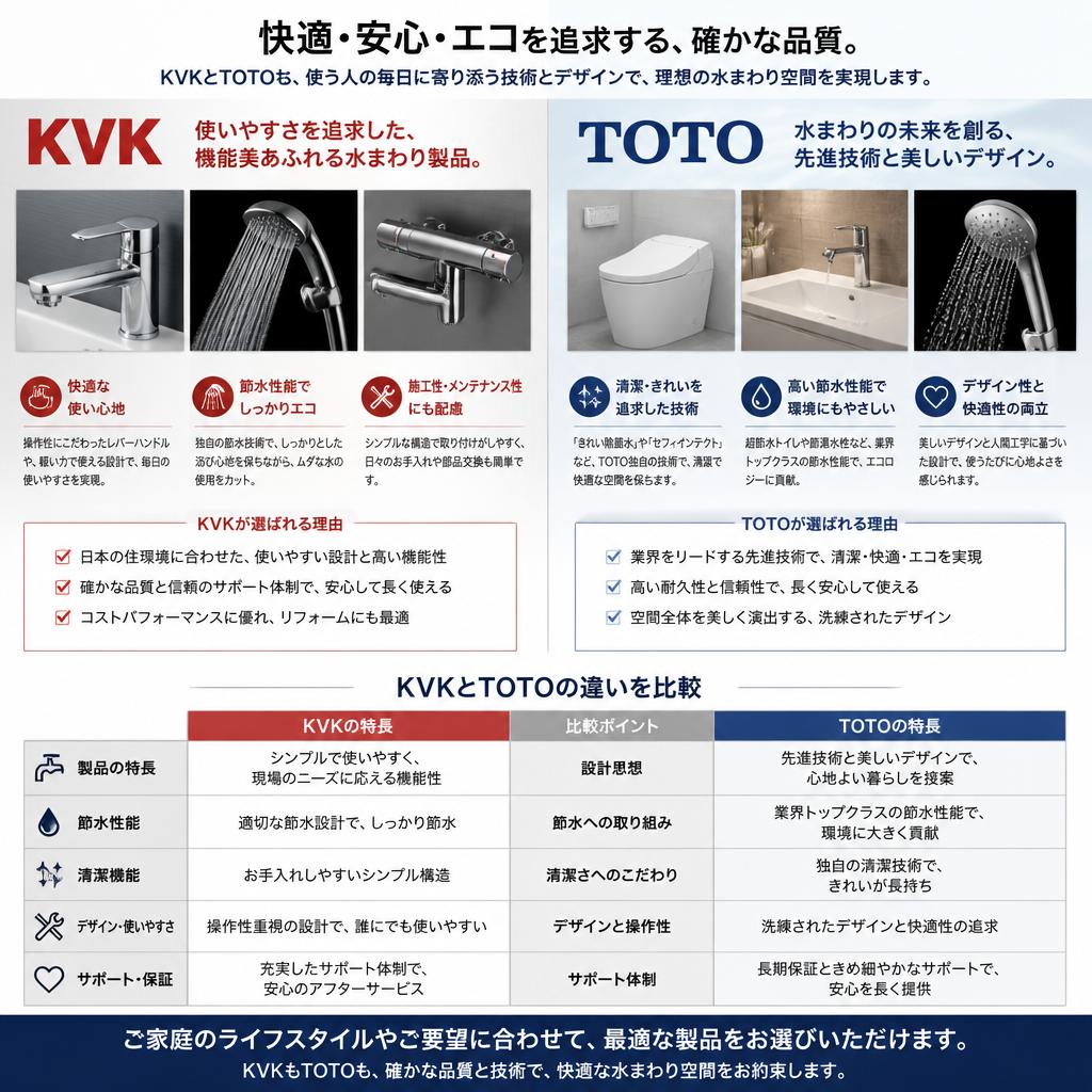 2. KVK・TOTOの魅力