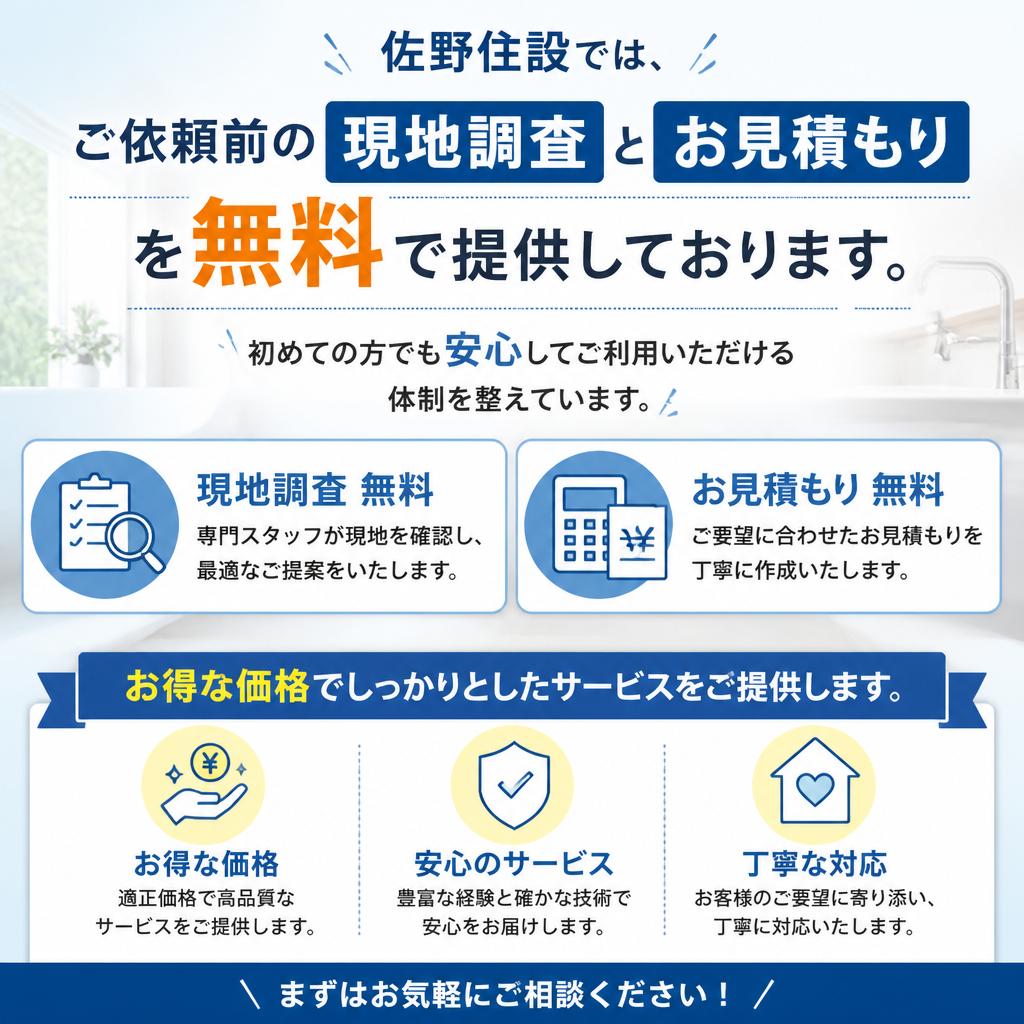 4. お見積もりは無料！