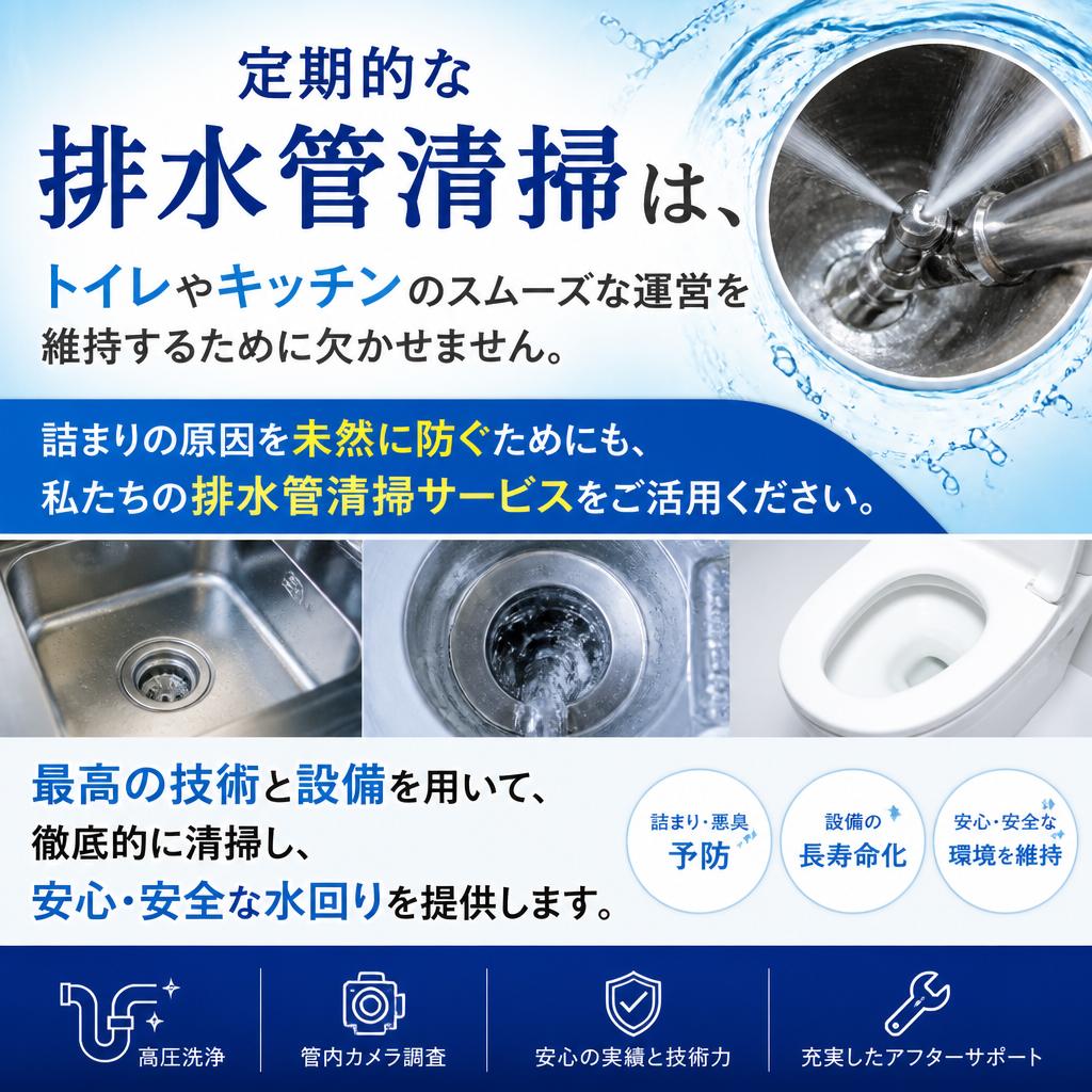 排水管清掃の重要性