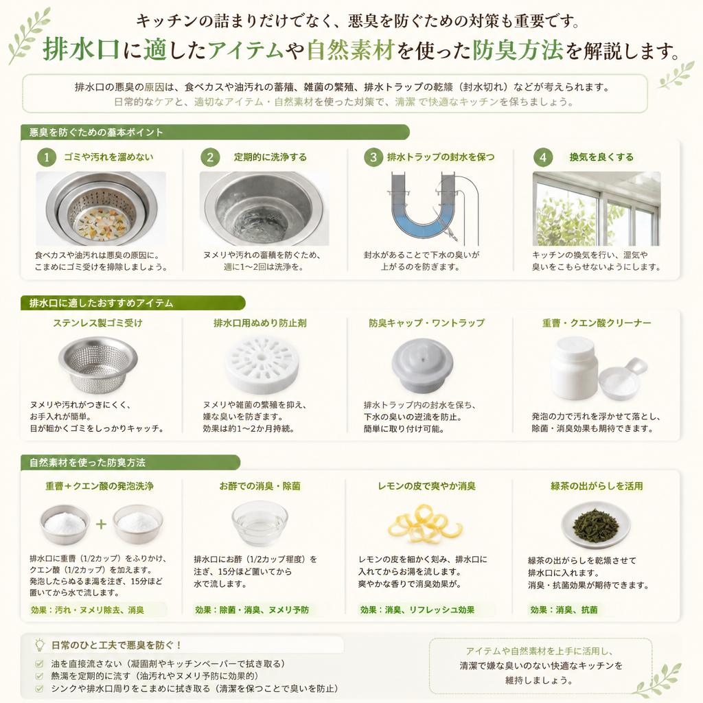 4. 知っておくべき防臭対策