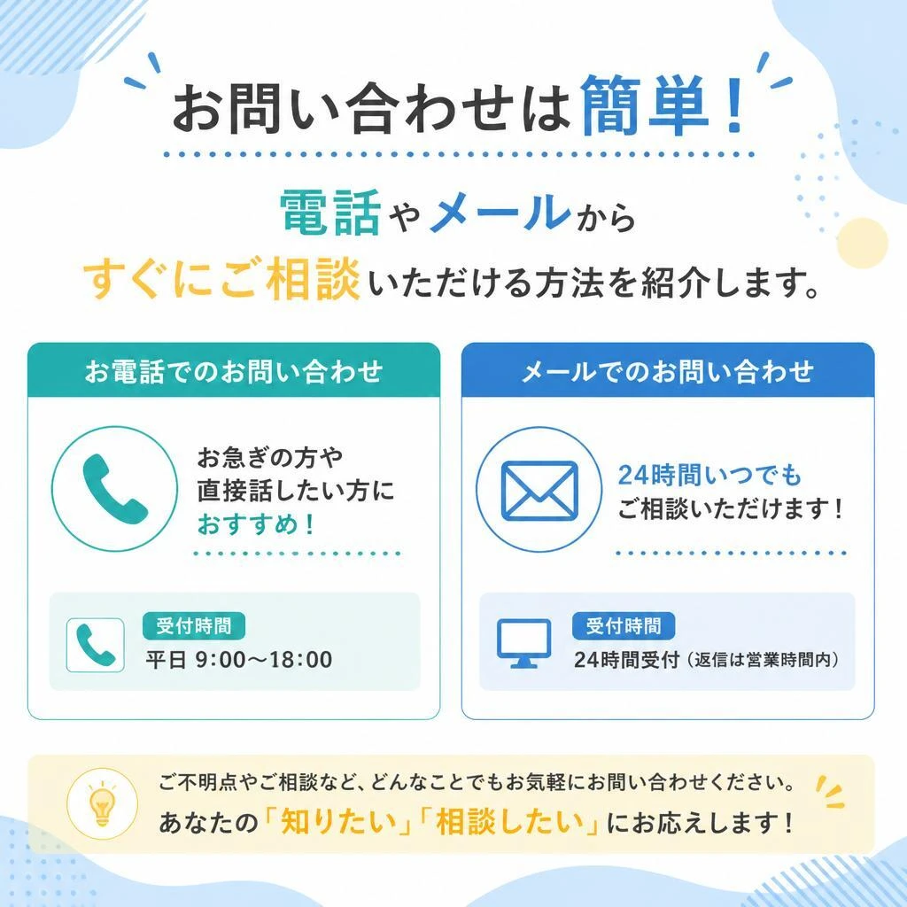 7. お問い合わせ方法