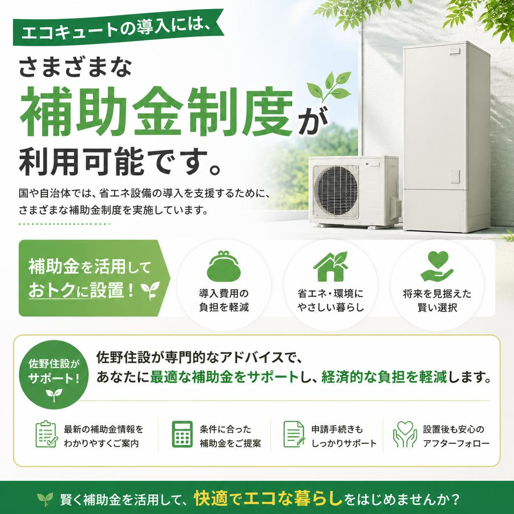 補助金を活用した賢い選択