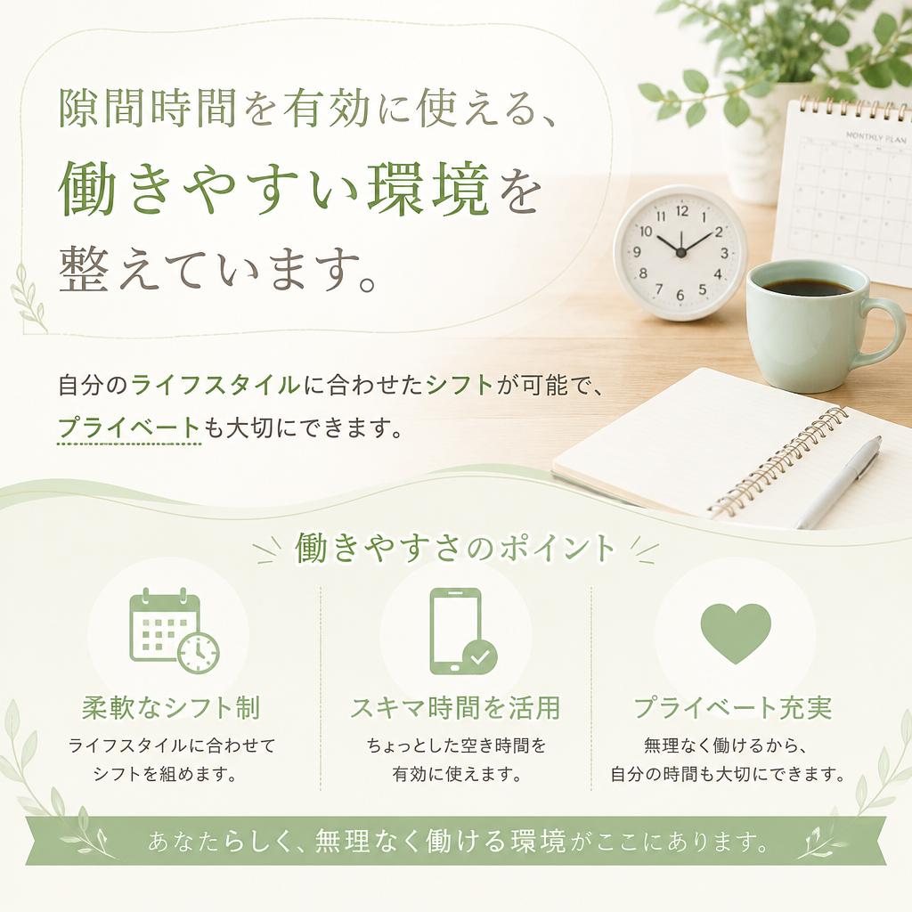 柔軟な働き方
