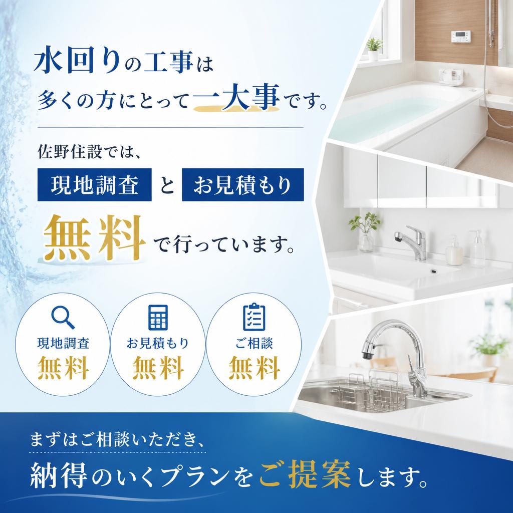 無料見積もりで安心！