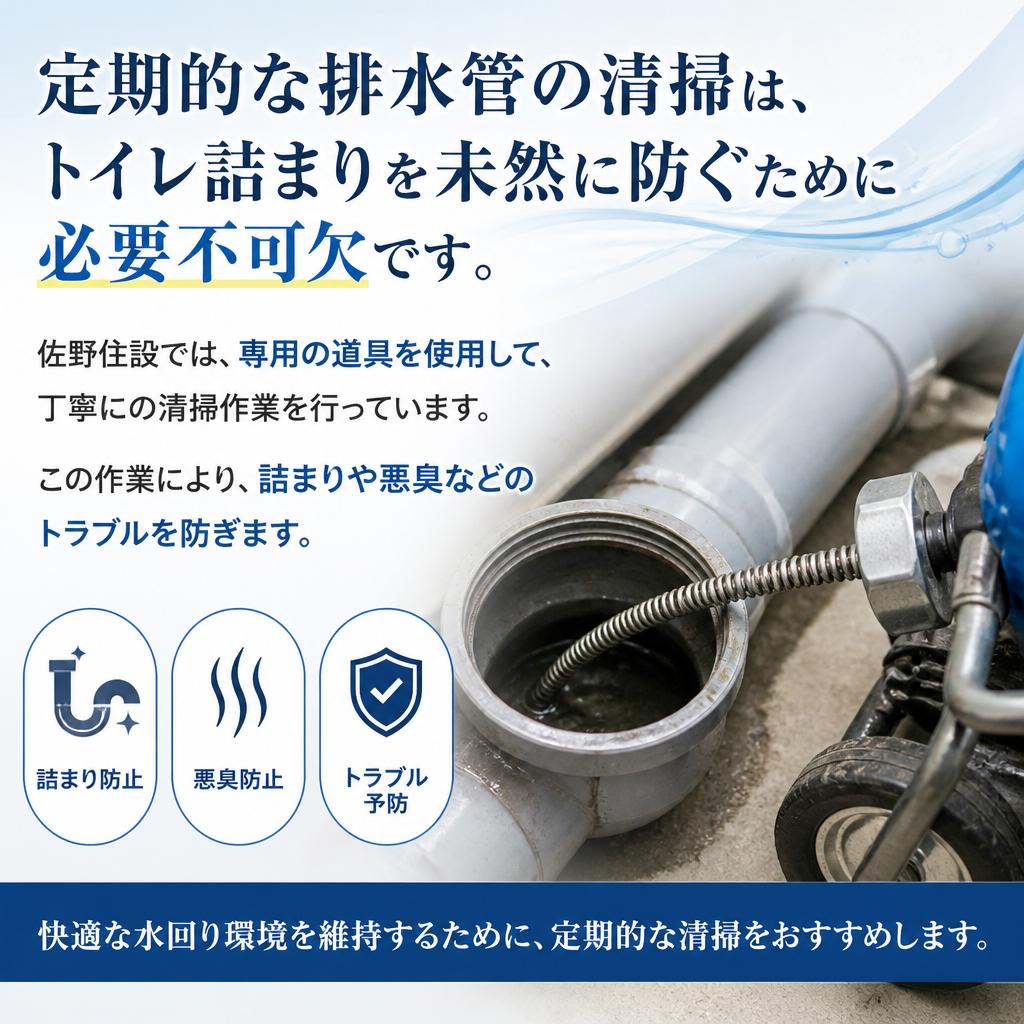 排水管清掃の重要性