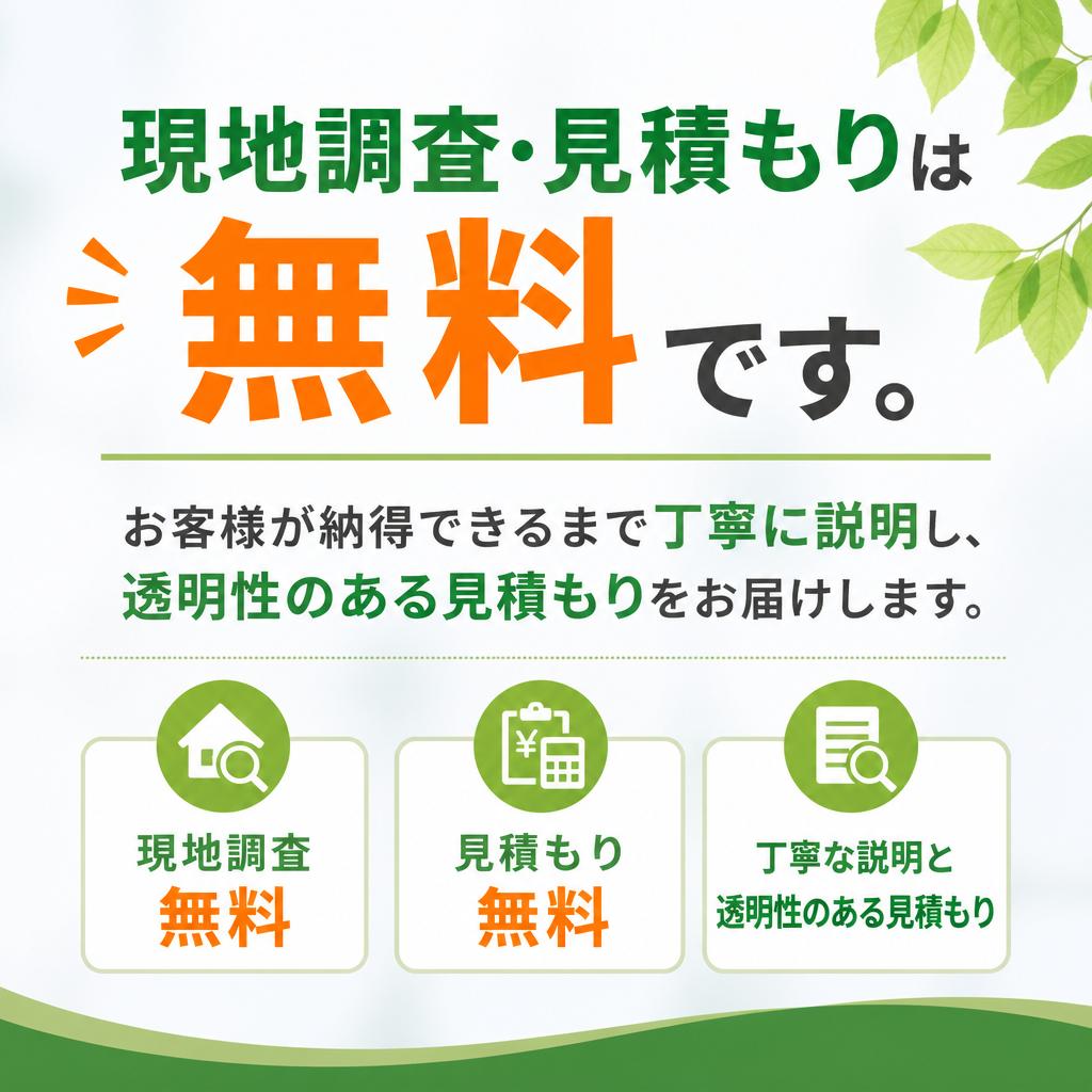 4. 無料見積もりのご案内