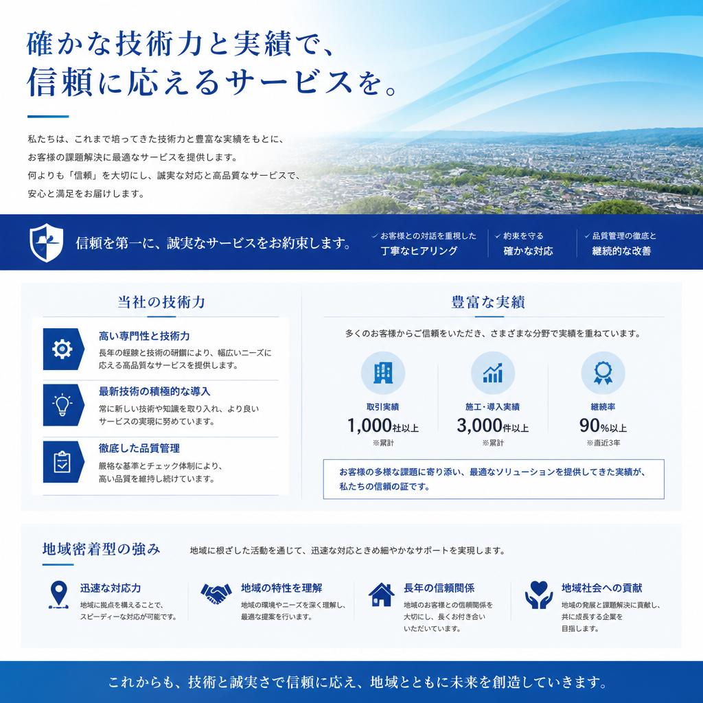2. 信頼の施工！佐野住設の強み