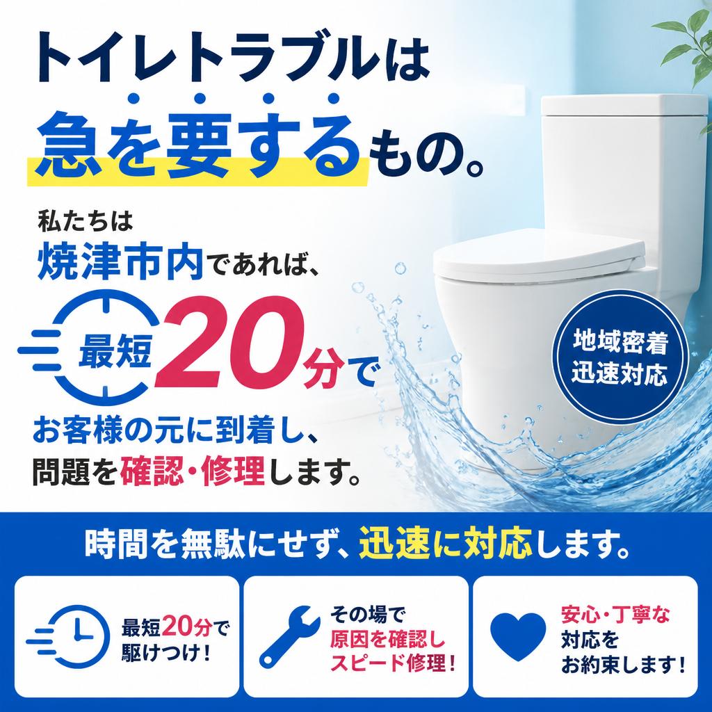 最短20分で技術者が駆けつけ！